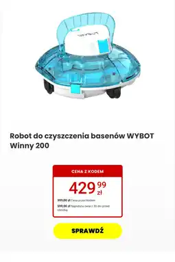 Media Expert Robot do czyszczenia basenów WYBOT Winny 200 oferta
