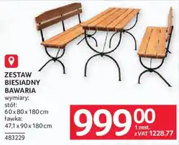 Selgros ZESTAW BIESIADNY BAWARIA oferta