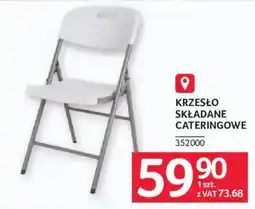 Selgros Krzesło Składane Cateringowe oferta