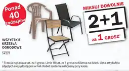 Selgros WSZYSTKIE KRZESŁA OGRODOWE oferta