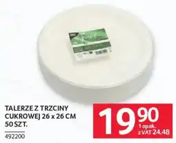 Selgros Talerze z Trzciny Cukrowej oferta