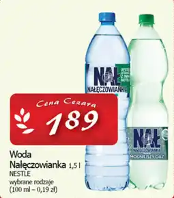 Cezar Delikatesy Woda Nałęczowianka NESTLE oferta