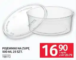 Selgros Pojemniki na zupę oferta