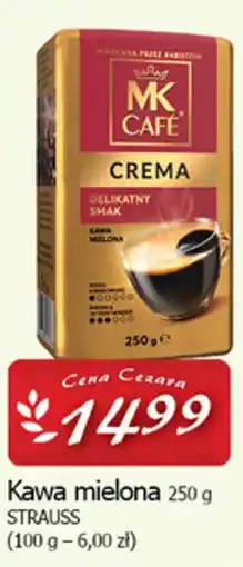 Cezar Delikatesy Kawa Mielona Strauss oferta