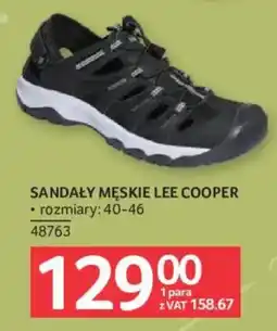 Selgros Sandały Męskie Lee Cooper oferta