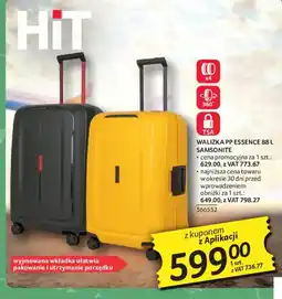 Selgros WALIZKA PP ESSENCE 88 L SAMSONITE oferta