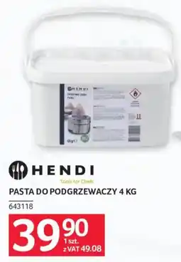 Selgros HENDI Pasta do podgrzewaczy oferta