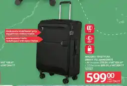 Selgros Walizka tekstylna Urbify 76 L Samsonite oferta