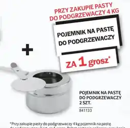 Selgros Pojemnik na pastę do podgrzewaczy oferta