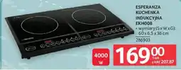 Selgros Esperanza Kuchenka Indukcyjna EKH008 oferta
