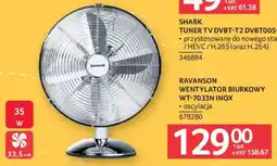 Selgros Ravanson wentylator biurkowy wt-7033n inox oferta