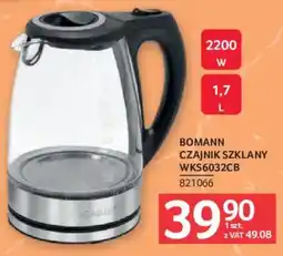 Selgros BOMANN CZAJNIK SZKLANY oferta