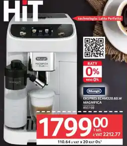 Selgros De'Longhi Ekspress ECAM320.60.W Magnifica oferta