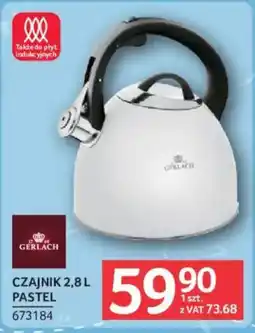 Selgros Czajnik 2,8 L Pastel Gerylach oferta