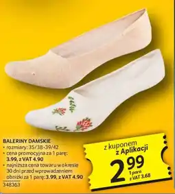 Selgros Baleriny Damskie oferta