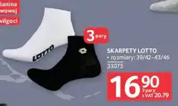 Selgros Skarpety Lotto oferta