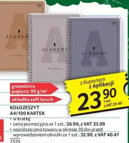 Selgros KOŁOZESZYT ACADEMY oferta