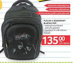 Selgros Plecak 4-komorowy Black K-Pop oferta