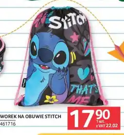 Selgros Worek na obuwie Stitch oferta