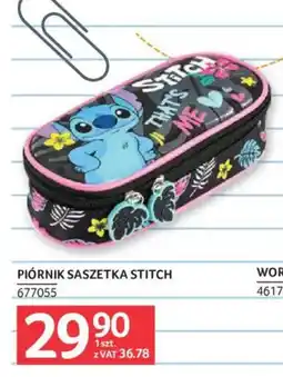 Selgros Piórnik Saszetka Stitch oferta