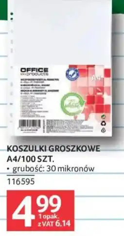 Selgros Koszulki Groszkowe A4 oferta