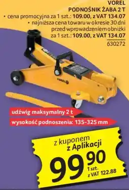 Selgros Podnośnik żaba 2 T Vorel oferta