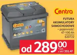 Selgros Centra Akumulatory Samochodowe Futura oferta