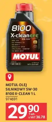 Selgros Motul Olej Silnikowy 5W-30 8100 X-Clean oferta