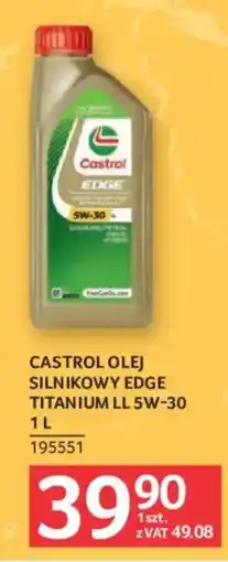 Selgros Castrol Olej Silnikowy Edge Titanium LL 5W-30 oferta
