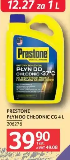 Selgros Prestone Płyn do chłodnic CG 4 L oferta