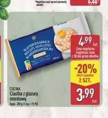 ALDI Ciastka z morelową glazurą Cucina Nobile oferta