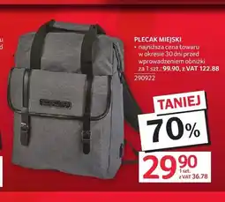 Selgros Plecak miejski oferta