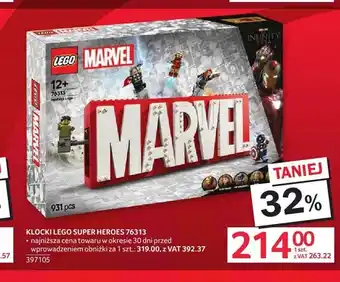 Selgros Klocki LEGO Super Heroes 76313 oferta