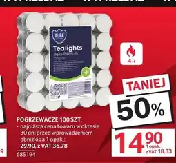 Selgros Podgrzewacze Aura Tealights oferta