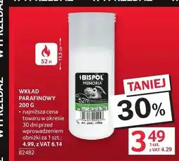 Selgros Wkład parafinowy Bispol Memoria oferta