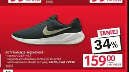 Selgros Buty damskie i męskie Nike oferta