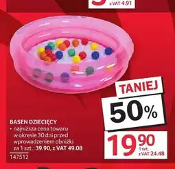 Selgros Basen dziecięcy oferta
