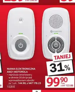 Selgros Niania elektroniczna Motorola AM21 oferta