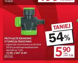 Selgros Przyłącze kranowe z funkcją zraszania oferta