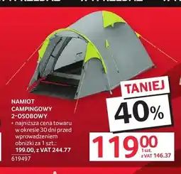 Selgros Namiot campingowy 2-osobowy oferta