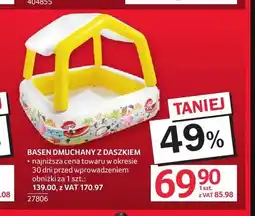 Selgros Basen dmuchany z daszkiem oferta
