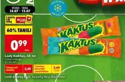 Biedronka Lody Nestlé Kaktus Classic oferta
