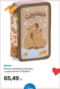 Smyk Piórnik rozkładany podwójny z wyposażeniem Kapibara Maaleo oferta