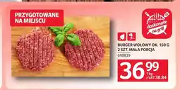 Selgros Burger wołowy mała porcja oferta