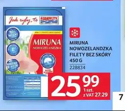 Selgros Miruna nowozelandzka filety bez skóry Abramczyk oferta