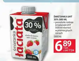 Selgros Śmietanka UHT Łaciata 30% oferta