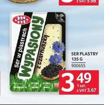 Selgros Ser w plastrach Wypasiony z czarnuszką Mlekovita oferta