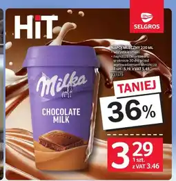 Selgros Napój mleczny Milka Chocolate Milk oferta