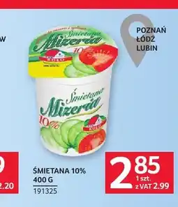 Selgros Śmietana 10% Mizeria OSM Koło oferta