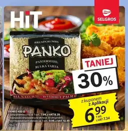 Selgros Panko bułka tarta DeliaMar oferta